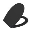 VitrA 84-070-019 | מושב אסלה VitrA Arkitekt | שחור | ויטרה ארכיטקט
