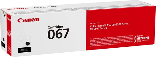 ‏טונר שחור מקורי Canon 067 CRG067BK 