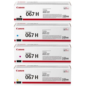 סט 4 טונרים מקוריים Canon CRG067H 