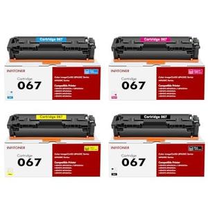 סט 4 טונרים מקוריים Canon CRG067 