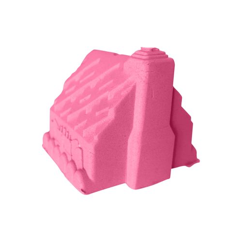 בצק קינטי: מארז 80 ג' של הבצק החכם בעולם בקופסת מתכת רב פעמית - ורוד