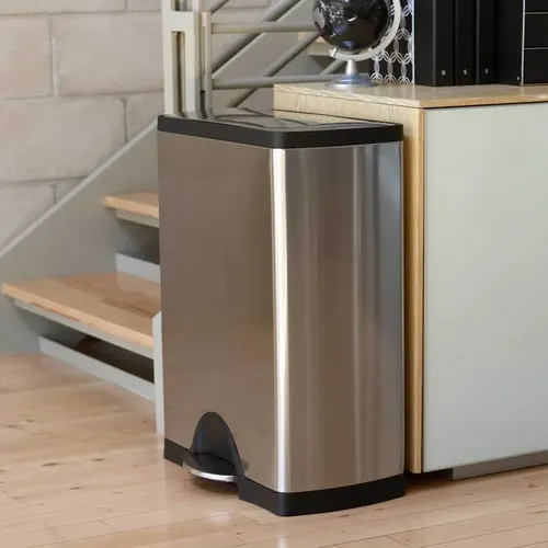 פח דוושה מלבני נירוסטה 50 ל' סימפליומן | Simplehuman 