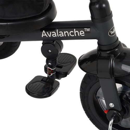 תלת אופן מסתובב לילדים אבלנצ'ה - ™Avalanche שחור - Ebony