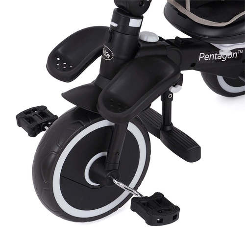 תלת אופן מסתובב ומתקפל טוויגי פנטגון – ™Twigy Pentagon צבע שמנת - Magnolia
