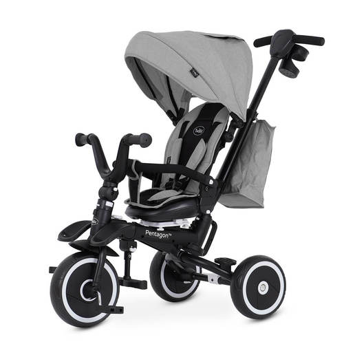 תלת אופן מסתובב ומתקפל טוויגי פנטגון – ™Twigy Pentagon צבע אפור בהיר - Harbour