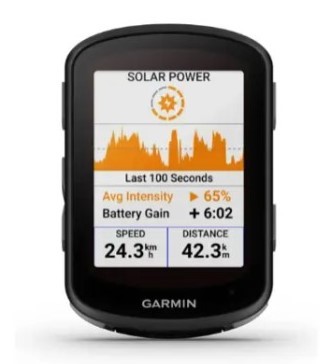 מחשבון אופניים מתקדם Garmin Edge 540 Solar