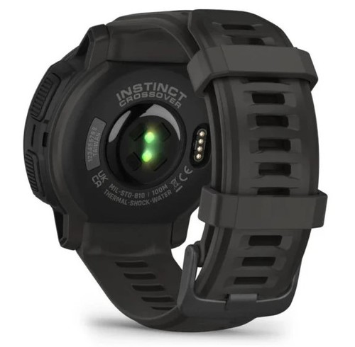 שעון ספורט חכם Garmin Instinct Crossover Solar Graphite