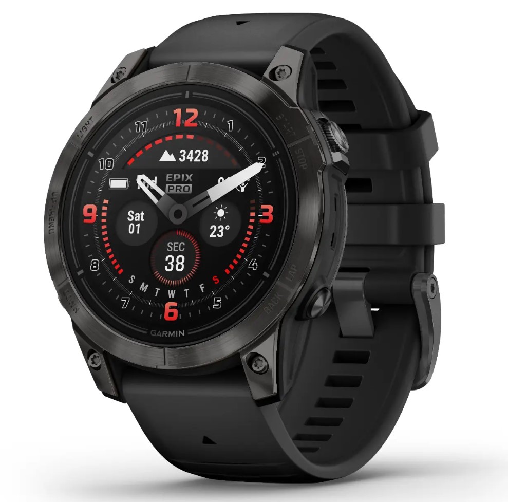 שעון ספורט חכם Garmin Epix Pro (Gen 2) 47mm Sapphire Titanium