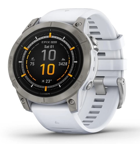 שעון ספורט חכם Garmin Epix Pro (Gen 2) 47mm Sapphire Titanium