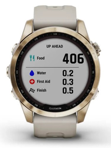 שעון ספורט חכם Garmin fenix 7s Sapphire Solar Titanium