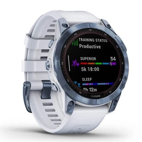 שעון ספורט חכם Garmin Fenix 7 Sapphire Solar Titanium