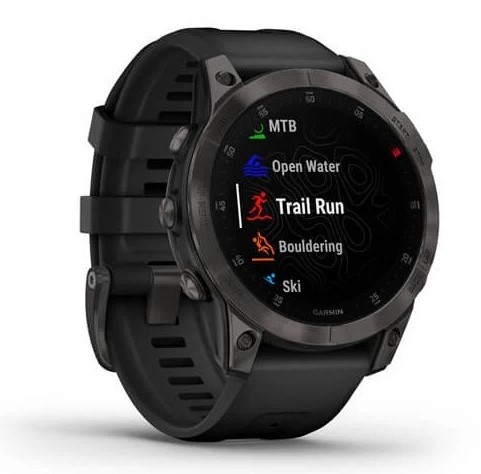 שעון ספורט חכם Garmin Epix (Gen 2) Sapphire Titanium