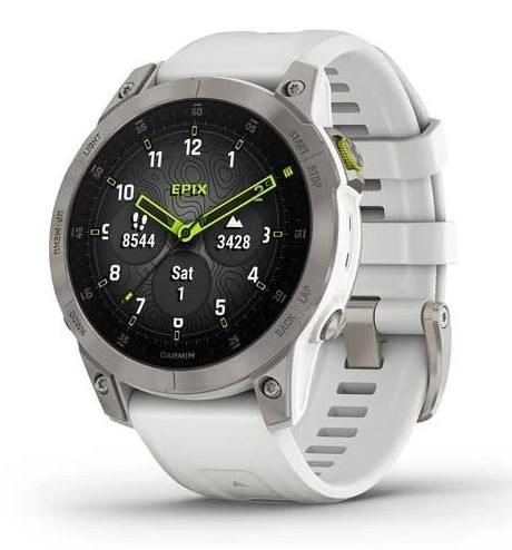 שעון ספורט חכם Garmin Epix (Gen 2) Sapphire Titanium