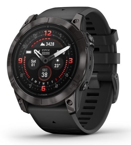 שעון ספורט חכם Garmin Epix Pro (Gen 2) 51mm Sapphire Titanium