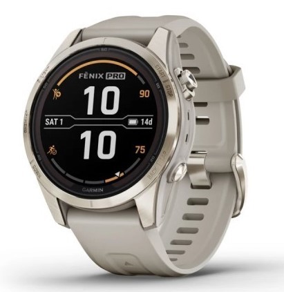 שעון ספורט חכם Garmin Fenix 7S Pro Sapphire Solar