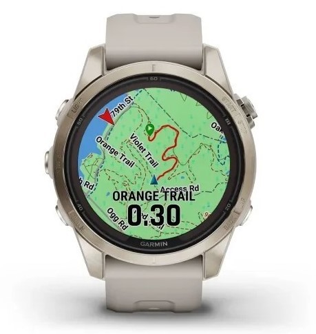 שעון ספורט חכם Garmin Fenix 7S Pro Sapphire Solar
