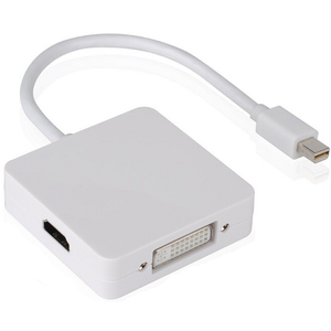 מתאם חיבור mini Display Port למסך VGA / DVI / HDMI