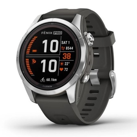 שעון ספורט חכם Garmin Fenix 7S Pro Solar