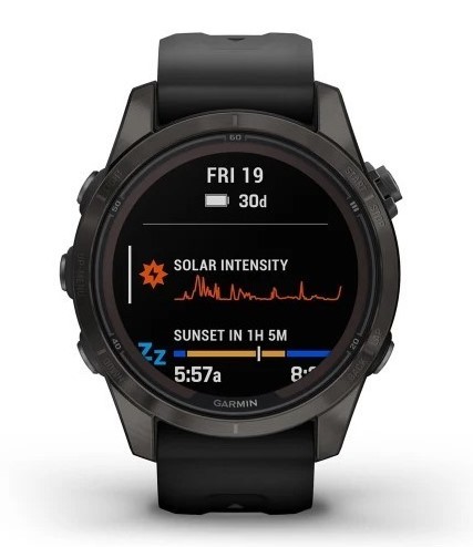 שעון ספורט חכם Garmin Fenix 7S Pro Sapphire Solar Titanium