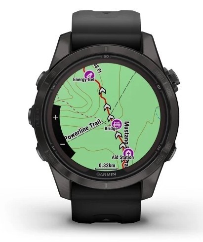 שעון ספורט חכם Garmin Fenix 7S Pro Sapphire Solar Titanium