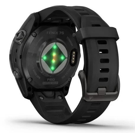 שעון ספורט חכם Garmin Fenix 7S Pro Sapphire Solar Titanium