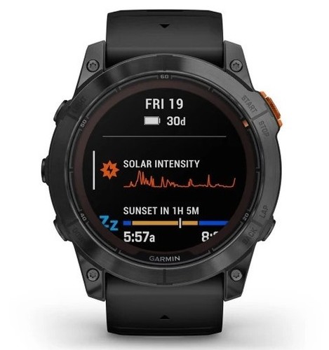 שעון ספורט חכם Garmin Fenix 7X Pro Solar