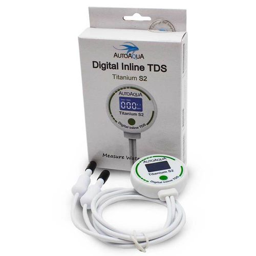 אוטו אקווה מד TDS זוג חיישנים AutoAqua Digital Inline TDS Titanium S2