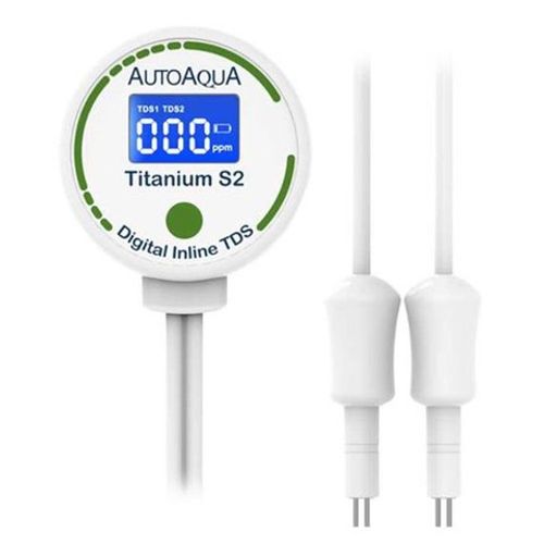 אוטו אקווה מד TDS זוג חיישנים AutoAqua Digital Inline TDS Titanium S2