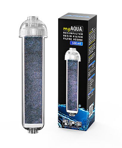 מסנן שקוף ושרף מחליף צבע ARKA MYAQUA RESIN FILTER 500ml