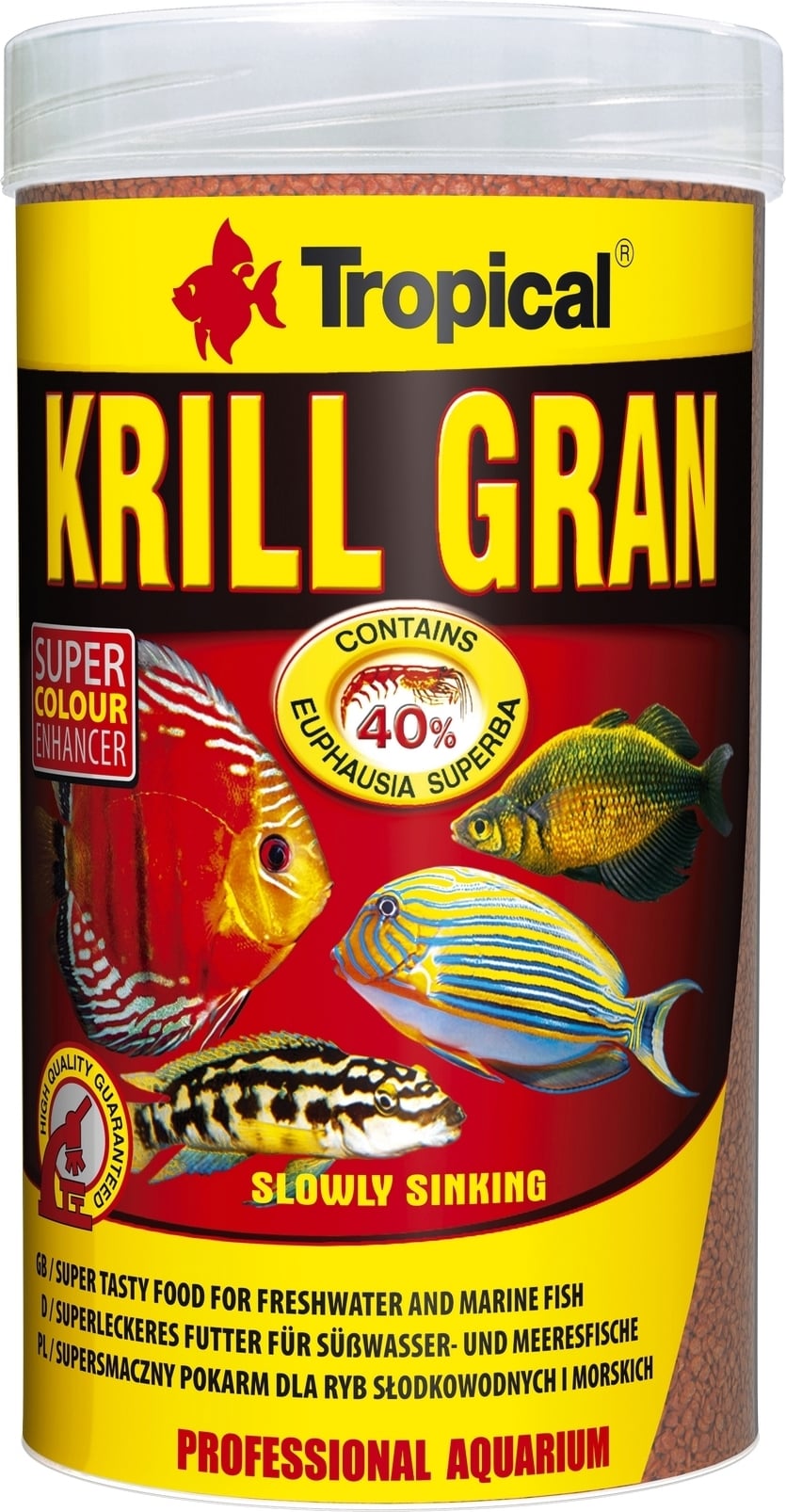 טרופיקל מזון גרגירים שוקעים קריל Tropical Krill Gran 1000ml