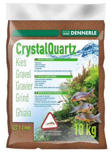 דנרלי חצץ קוורץ חום בהיר Dennerle Gravel Light Brown 10Kg