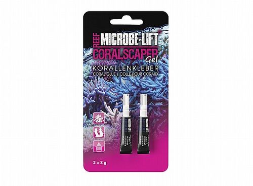מיקרובליפט דבק ג'ל קטן  MICROBE-LIFT CORAL SCAPER Super Glue 2x3gr