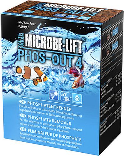 מיקרובליפט סופח פוספאט ברזל MICROBE-LIFT PHOS-OUT 4 500ml