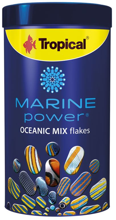 טרופיקל מזון דפים למים מלוחים Tropical Marine Power OCEANIC MIX Flakes 1000ml