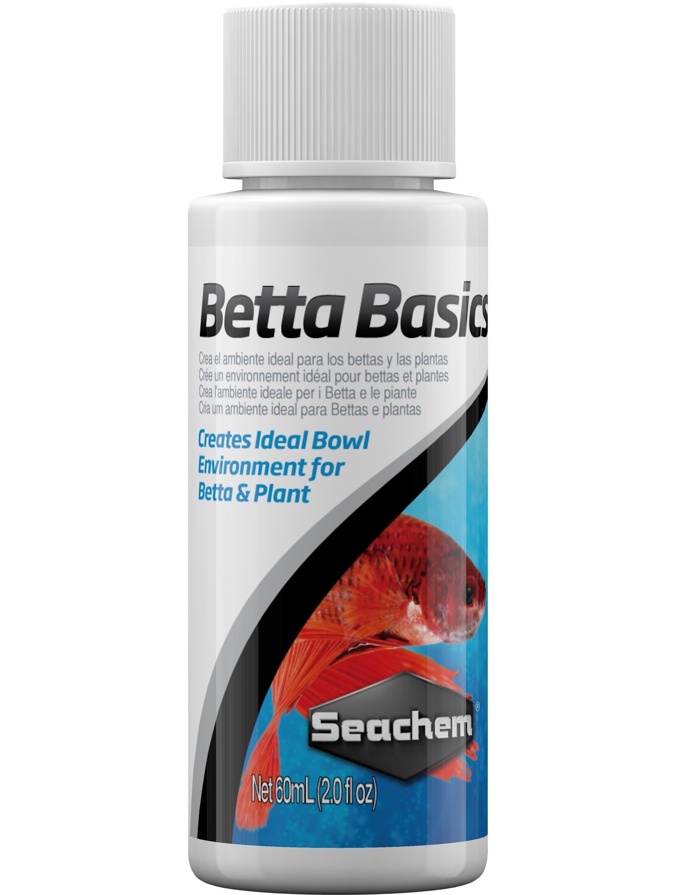 סיכם בטא בייסיקס Seachem Betta Basics 60ml