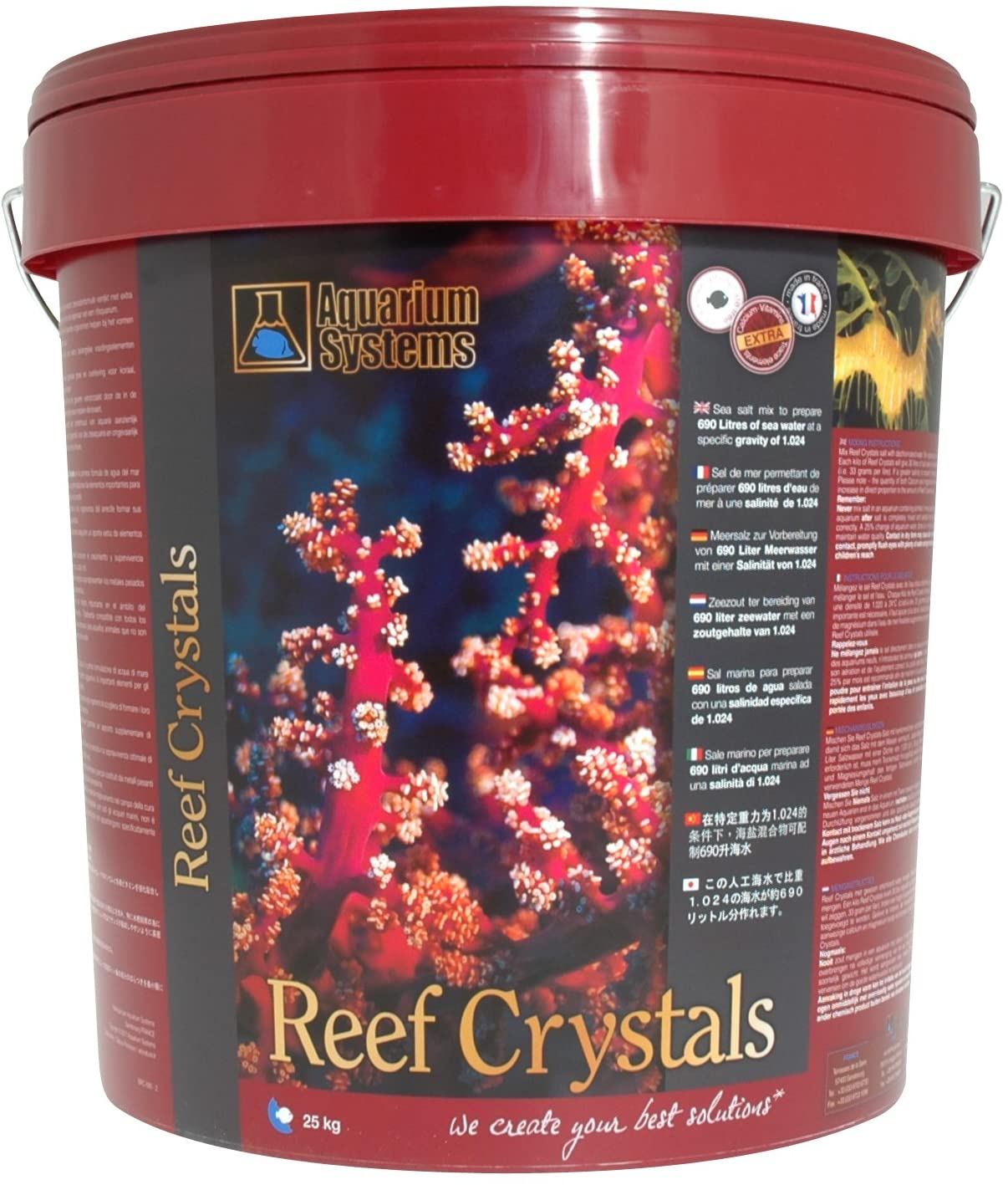 אקווריום סיסטמס מלח ריף קריסטלס Aquarium Systems Reef Crystals Salt 20Kg