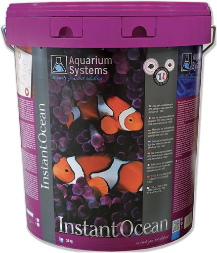 אקווריום סיסטמס מלח אינסטנט אושן Aquarium Systems Instant Ocean Salt 20Kg