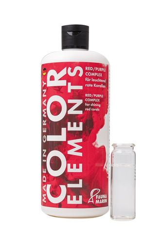 פאונה מארין אלמנט צבע אדום סגול Fauna Marin Color Elements Red Purple 500ml