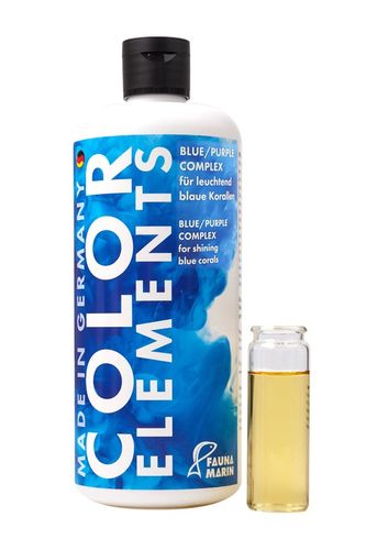 פאונה מארין אלמנט צבע כחול סגול Fauna Marin Color Elements Blue Purple 500ml