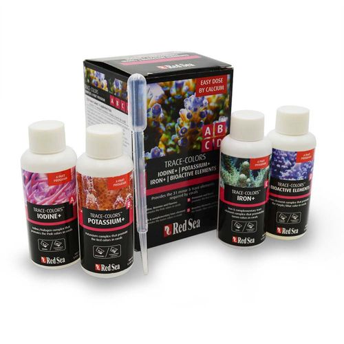 רד סי סט תוספי יסודות קורט Red Sea Trace Colors ABCD 4X100ml