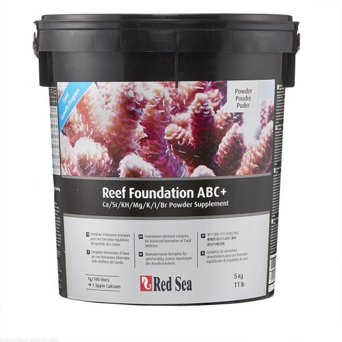 רד סי תוסף אבקה יסודות שלד Red Sea Foundation Skeletal Elements ABC+ 5Kg Powder