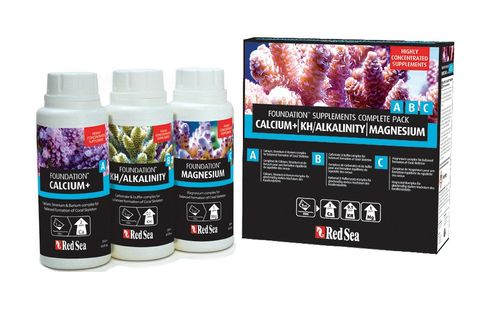 רד סי תוספי יסודות Red Sea Foundation 3X250ml Liquid Starter Pack