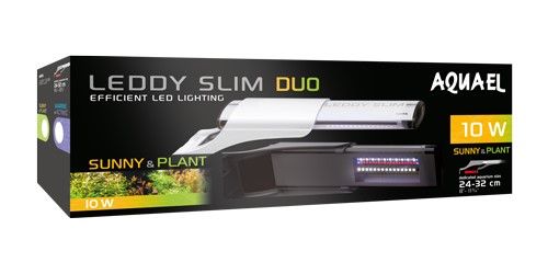 אקוול לדי סלים דו Aquael Leddy Slim Duo Plant And Sunny 10W