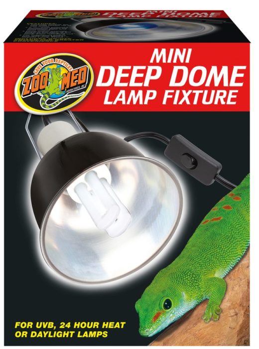 זו מד בית מנורה מיני כיפתי Zoo Med Mini Deep Dome