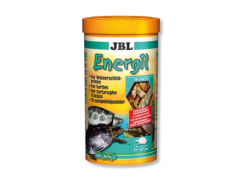 מזון דגים וסרטנים יבשים לצבים JBL Energil 1000ml