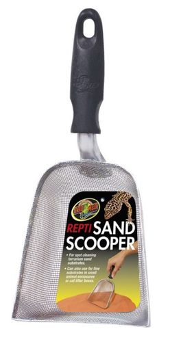 זו מד כף סינון חול צרה Zoo Med Sand Scooper