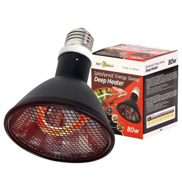 רפטי זו רפלקטור חימום עמוק Repti Zoo 80W