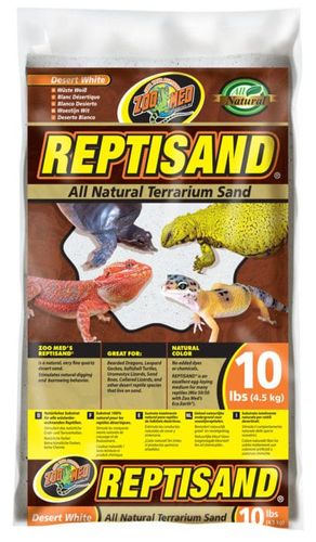 זו מד חול מדברי לבן לטרריום Zoo Med ReptiSand 4.5Kg
