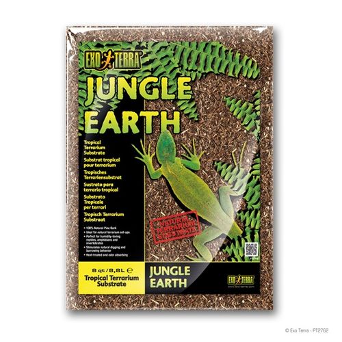 אקזוטרה מצע ג'ונגל לזוחלים Exo Terra Jungle Earth 8.8L