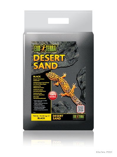 אקזוטרה חול מדברי שחור Exo Terra Desert Sand Black 4.5Kg